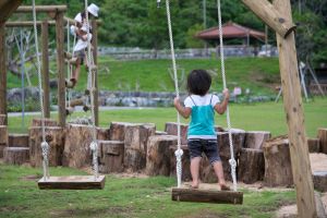 Girl playing