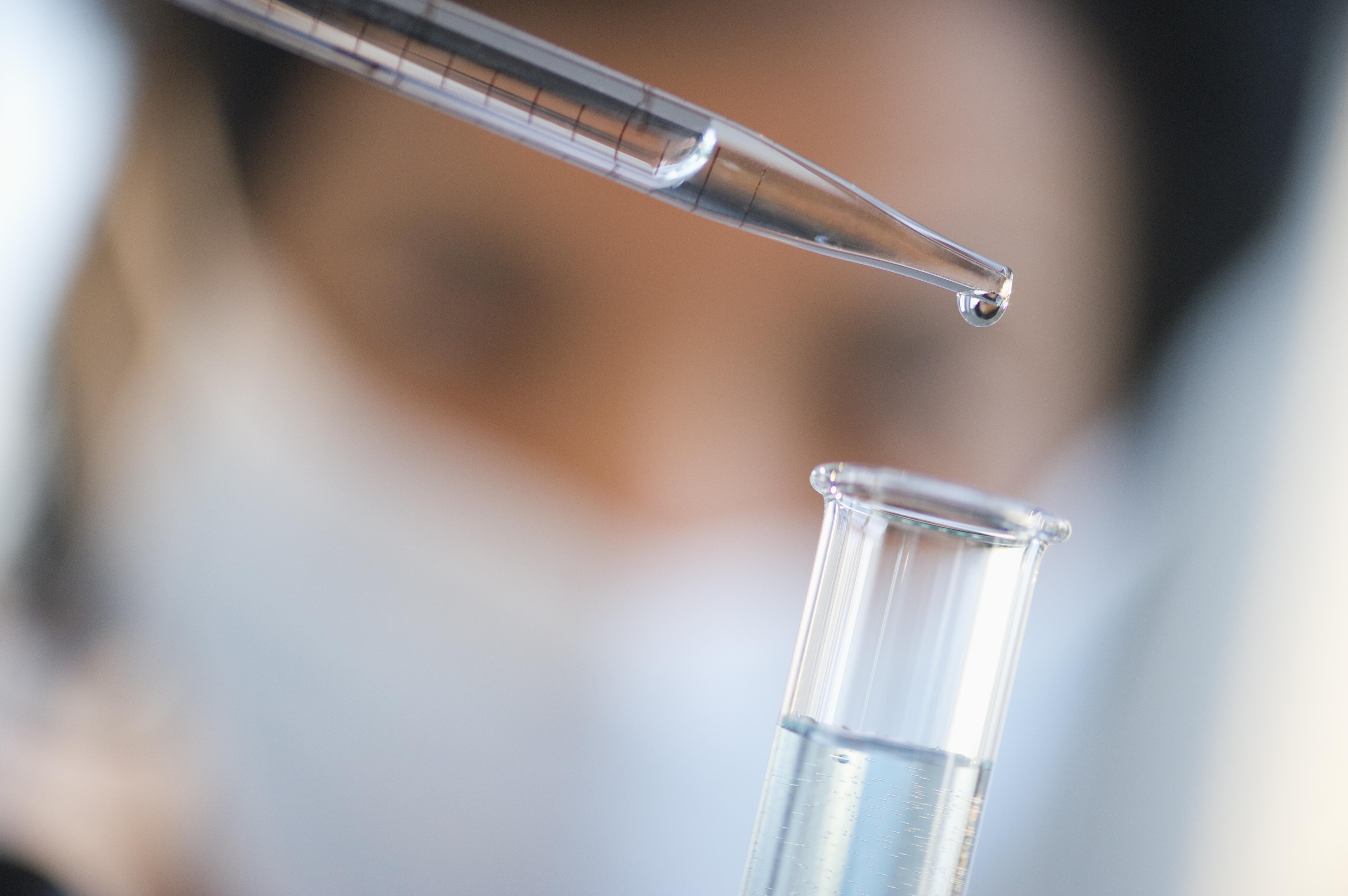 Research scientist at work