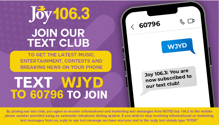 JOY Mobile Text Club Promo Graphics 2025